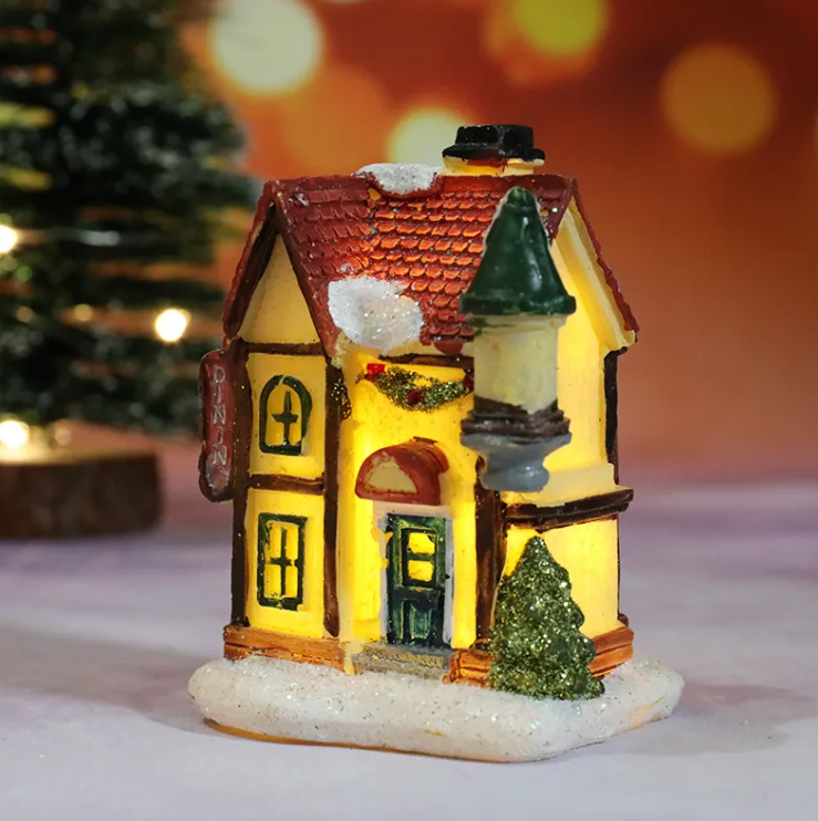 Magical Christmas Village – Light-Up Miniature Christmas Houses