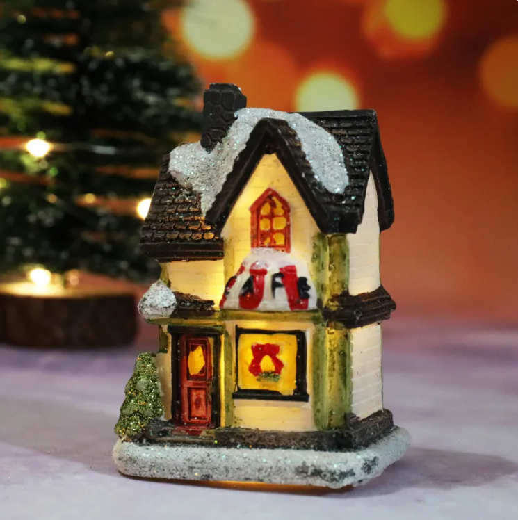 Magical Christmas Village – Light-Up Miniature Christmas Houses