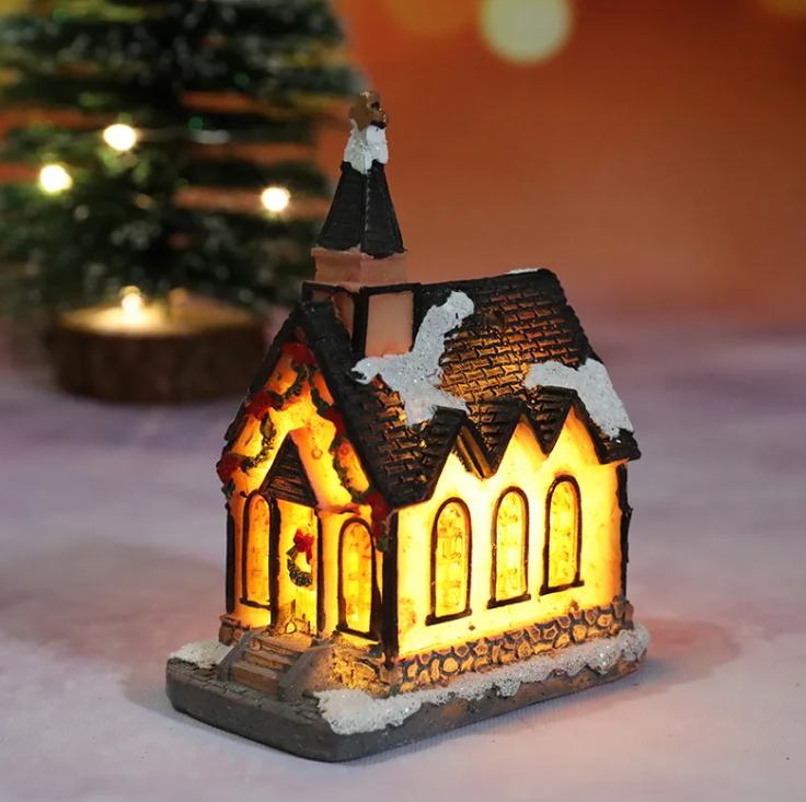 Magical Christmas Village – Light-Up Miniature Christmas Houses